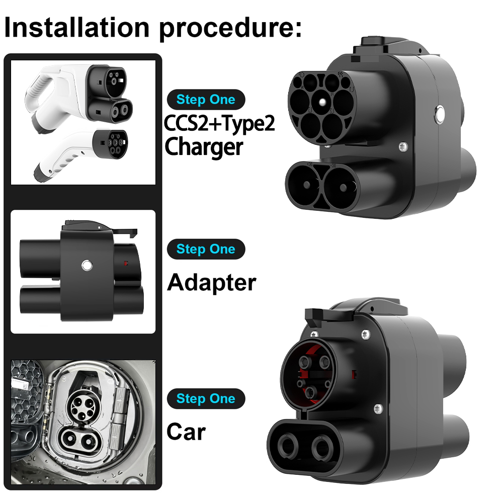 UNIRISE 250kW+7.2kW DC+AC CCS2 - Ccs2 To Ccs1 Fast Charge Adapter 250Kw review and price